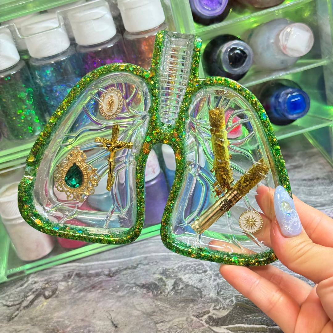 【はな】肺皿　クラゲピアス