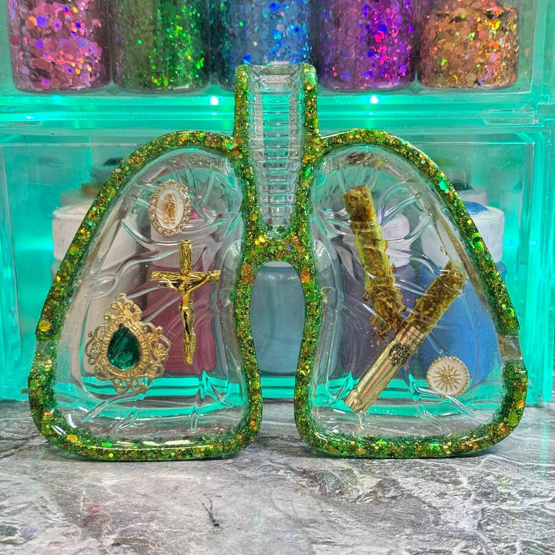 【はな】肺皿　クラゲピアス