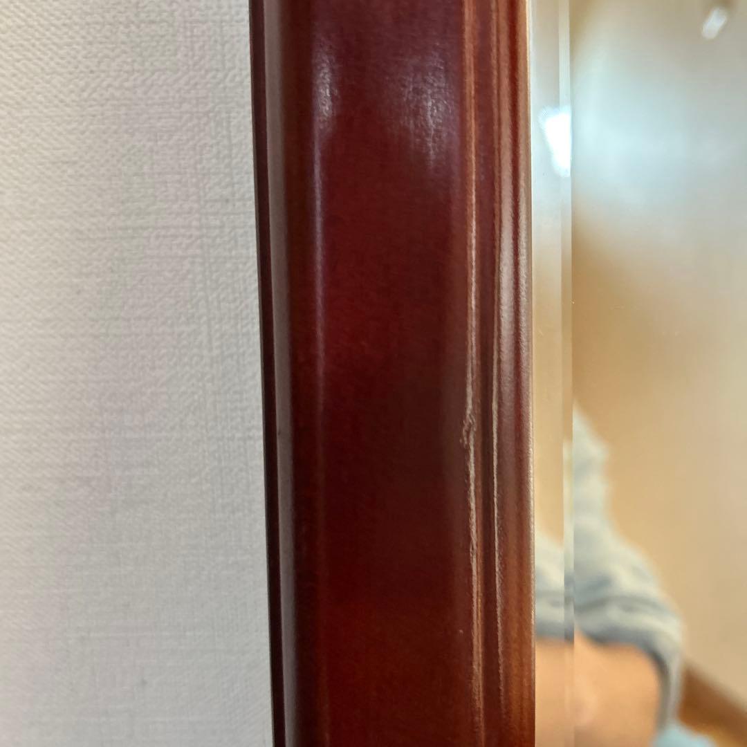 昭和レトロ！ヴィンテージ！オールドカリモク　ウォールミラー　カッコイイです！