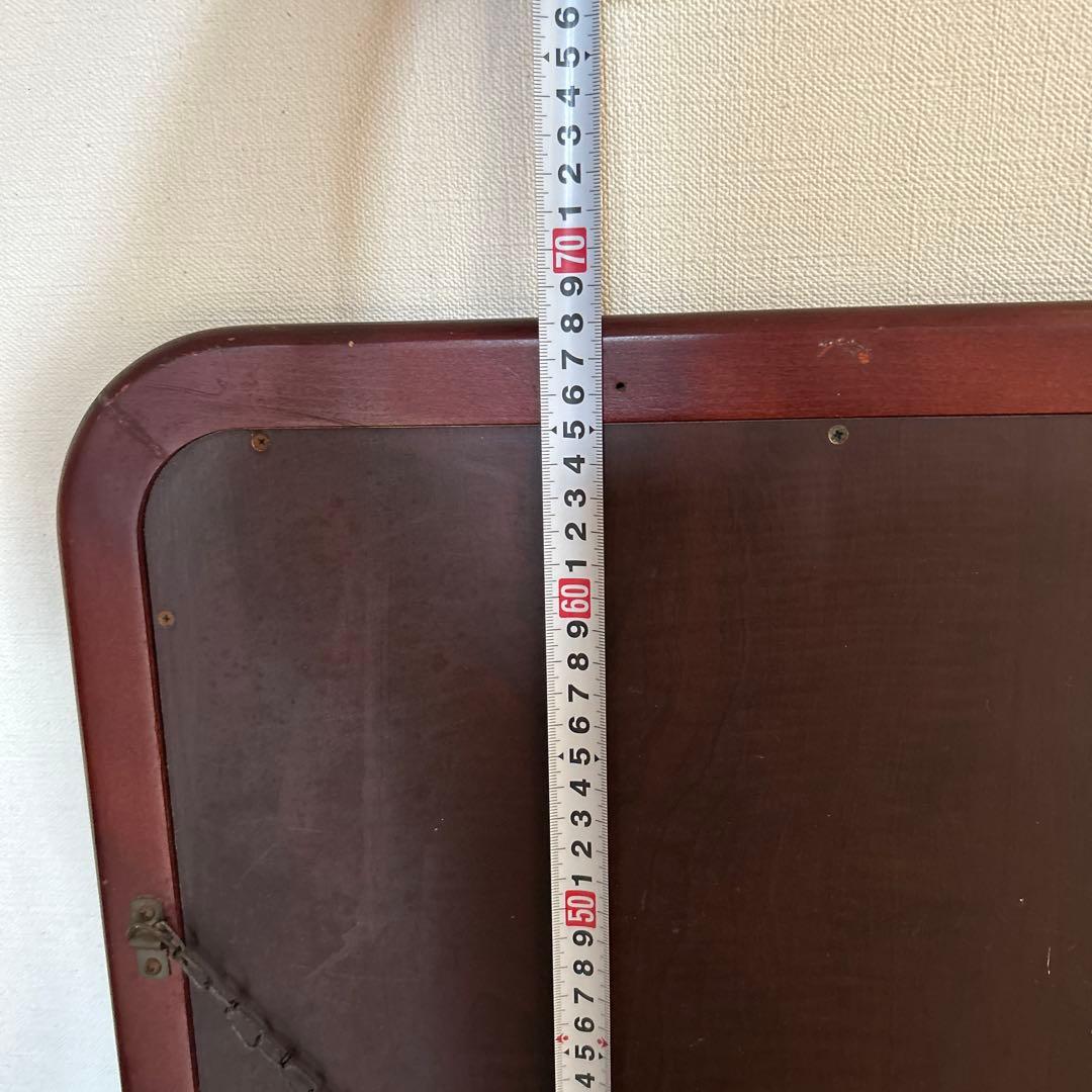 昭和レトロ！ヴィンテージ！オールドカリモク　ウォールミラー　カッコイイです！