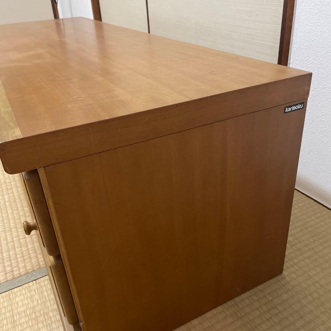 びじまま‼️karimoku 木製チェスト 2段