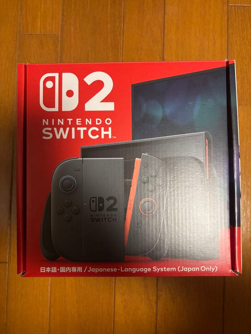新品未開封Nintendo Switch2本体　日本語 •国内専用