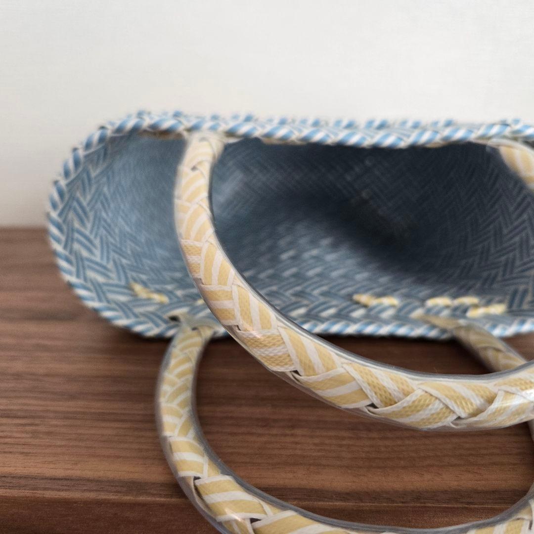 mekearisa 　メケアリバックxs　パウダーブルー・ピンク　新品