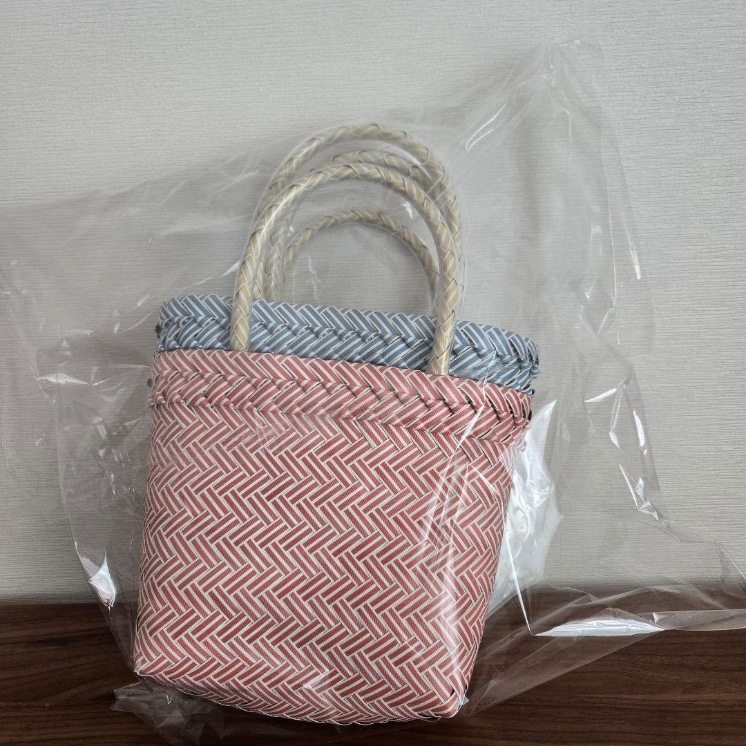 mekearisa 　メケアリバックxs　パウダーブルー・ピンク　新品