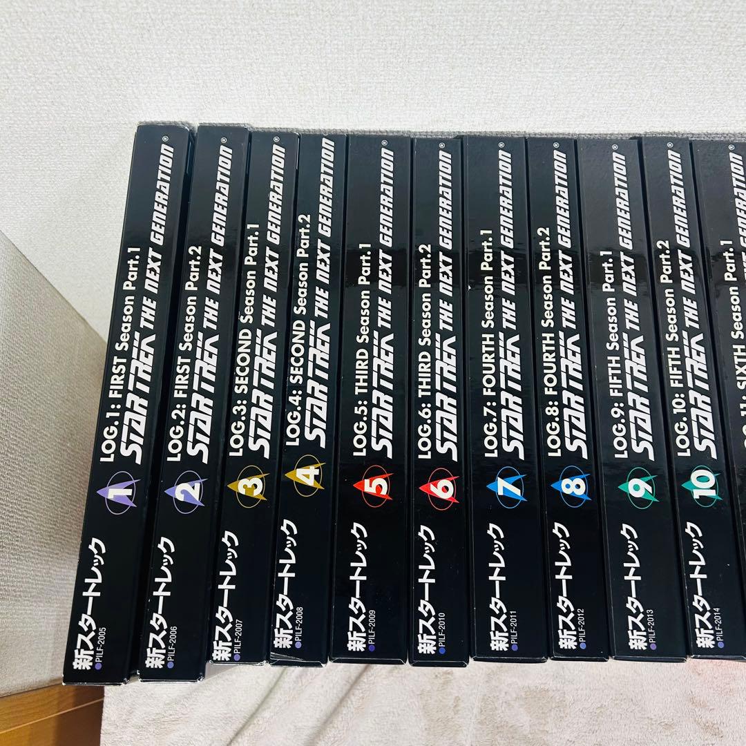 【全巻セット】新スタートレック 全14BOX レーザーディスク LD
