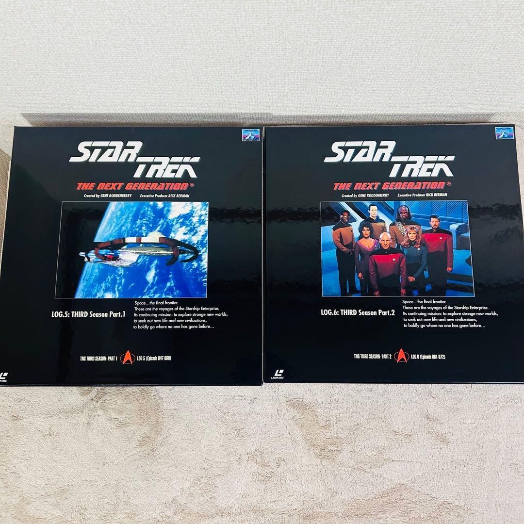 【全巻セット】新スタートレック 全14BOX レーザーディスク LD