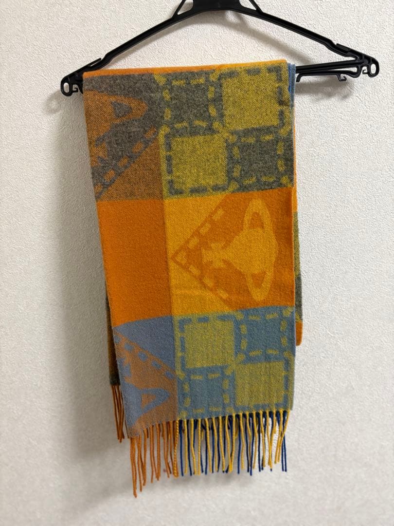 Vivienne Westwood チェック マフラー 大判ストール
