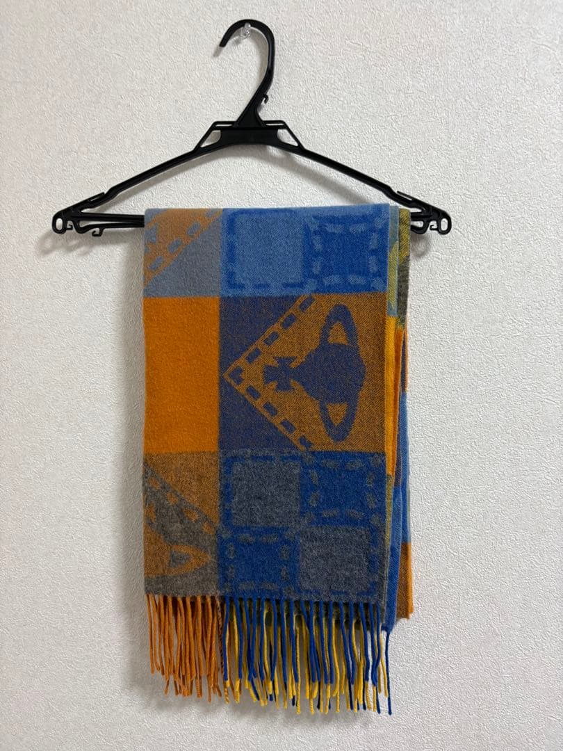 Vivienne Westwood チェック マフラー 大判ストール