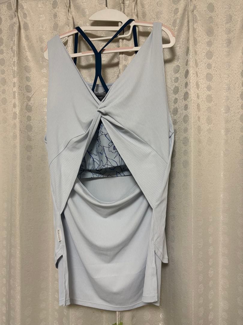 【SUKALA】ドローイングフラワーセパレートタンクトップ