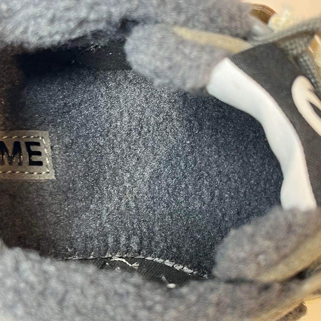 【今季モデル激安】NO NAME モコモコスニーカー厚底ヒール部分4.5cm