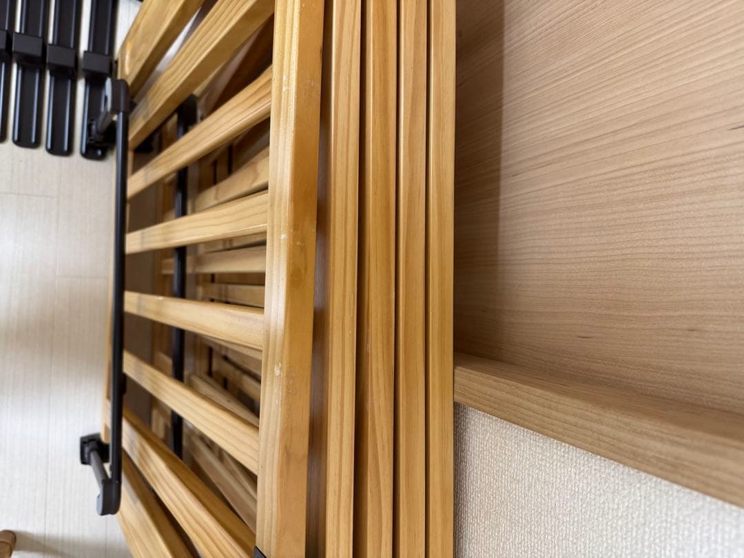 【備品完備】日本育児 木製パーテーション FLEX400-W ナチュラル