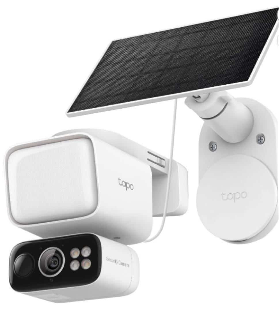 Tapo(タポ) 防犯カメラ ソーラー給電 センサーライト 800ルーメン搭載