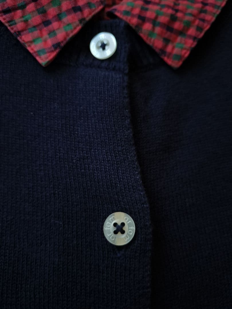 ファミリア　150 　カーディガン　　スカート