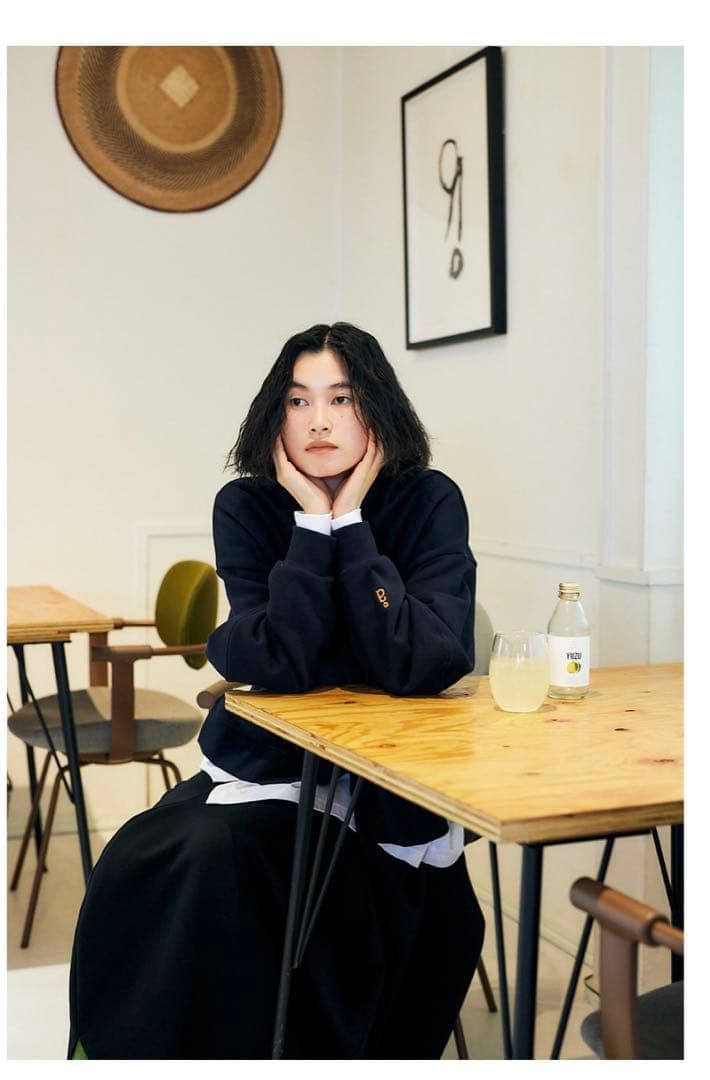 nagonstans ナゴンスタンス　フロントベンツプルオーバー　スウェット　M