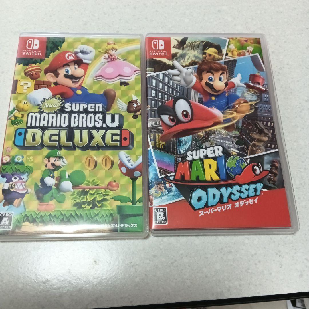 スイッチ　ニュースーパーマリオブラザーズU デラックス　スーパーマリオオデッセイ