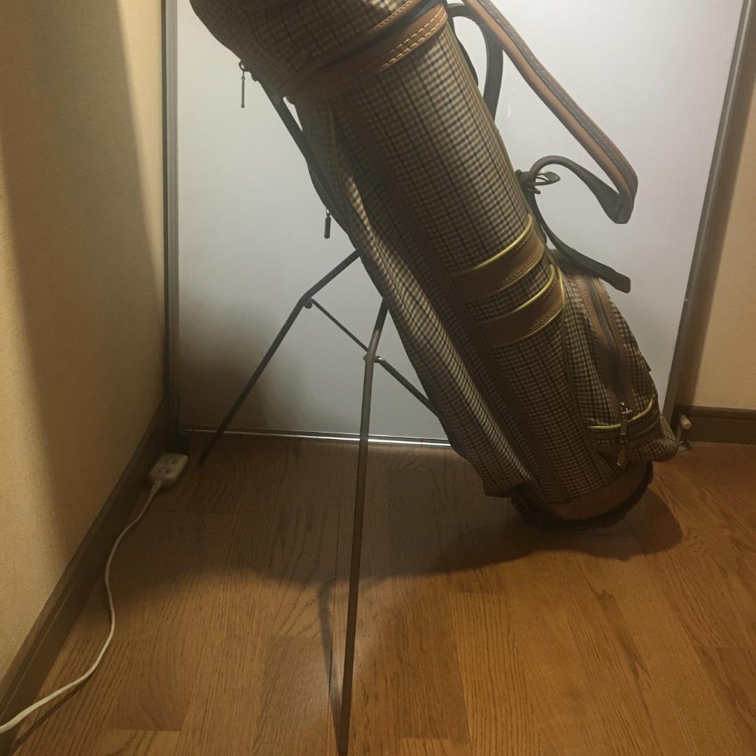 外付け ゴルフバッグ用 セルフスタンド 100x160x60㎝+1kg