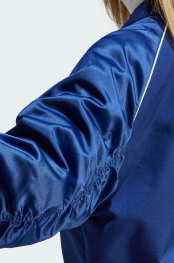 adidas アディダス カレッジブレザー ジャケット 青 M タグ付き