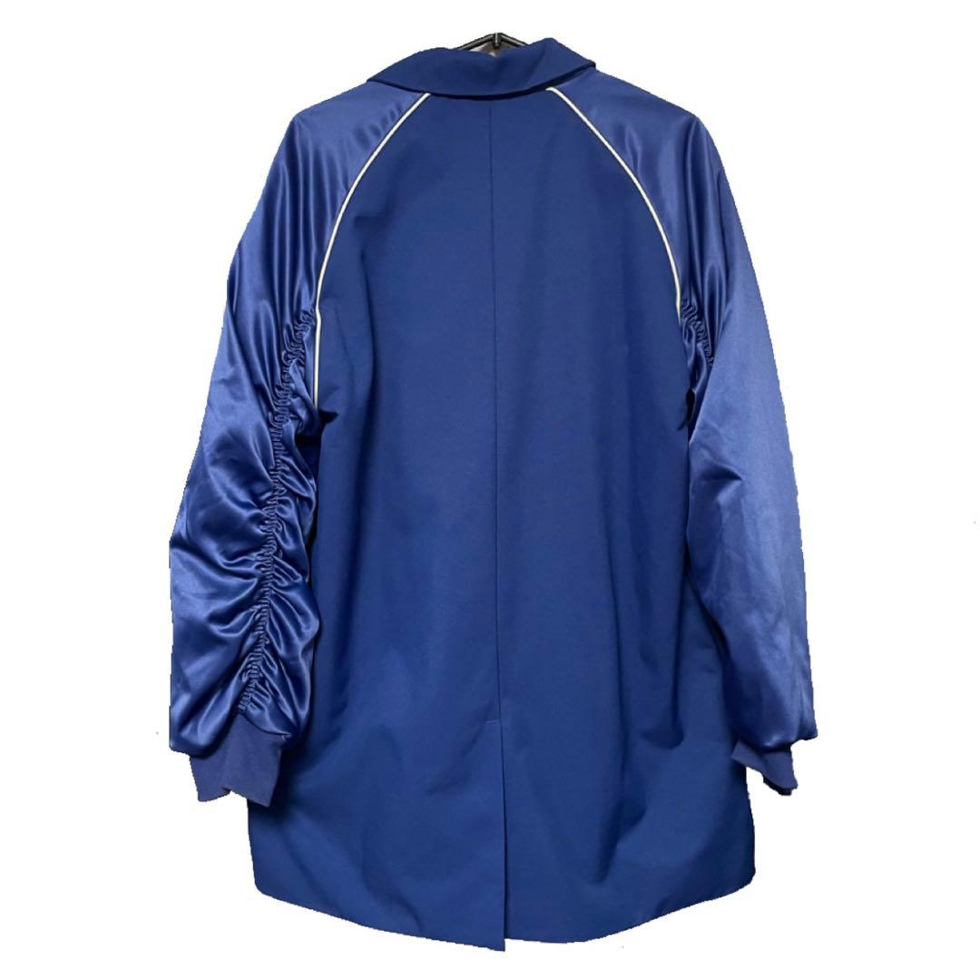 adidas アディダス カレッジブレザー ジャケット 青 M タグ付き