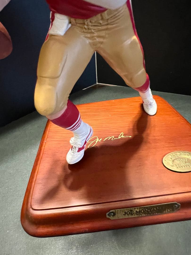 【超希少】ジョー・モンタナ NFL 49ers ※ダン バリーミント社フィギュア