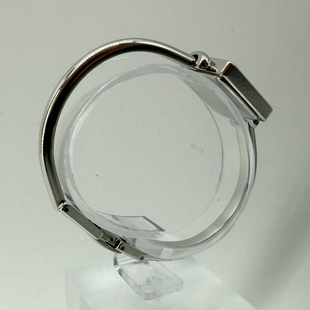 【稼働】グッチ 1900L 腕時計 ピンクシェル スイス製 バングルウォッチ