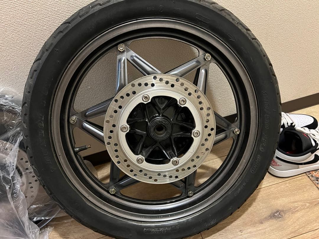 cbr400f ホイール前後