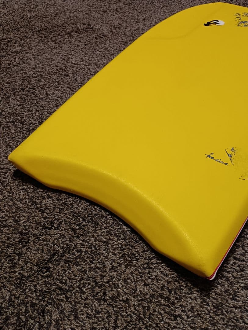 マンタ manta ボディボード イエロー 約105cm✕55cm