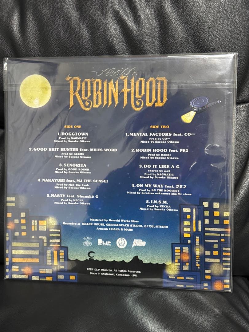 DIRTY JOINT NASTY K「ROBIN HOOD」 LP DLiP