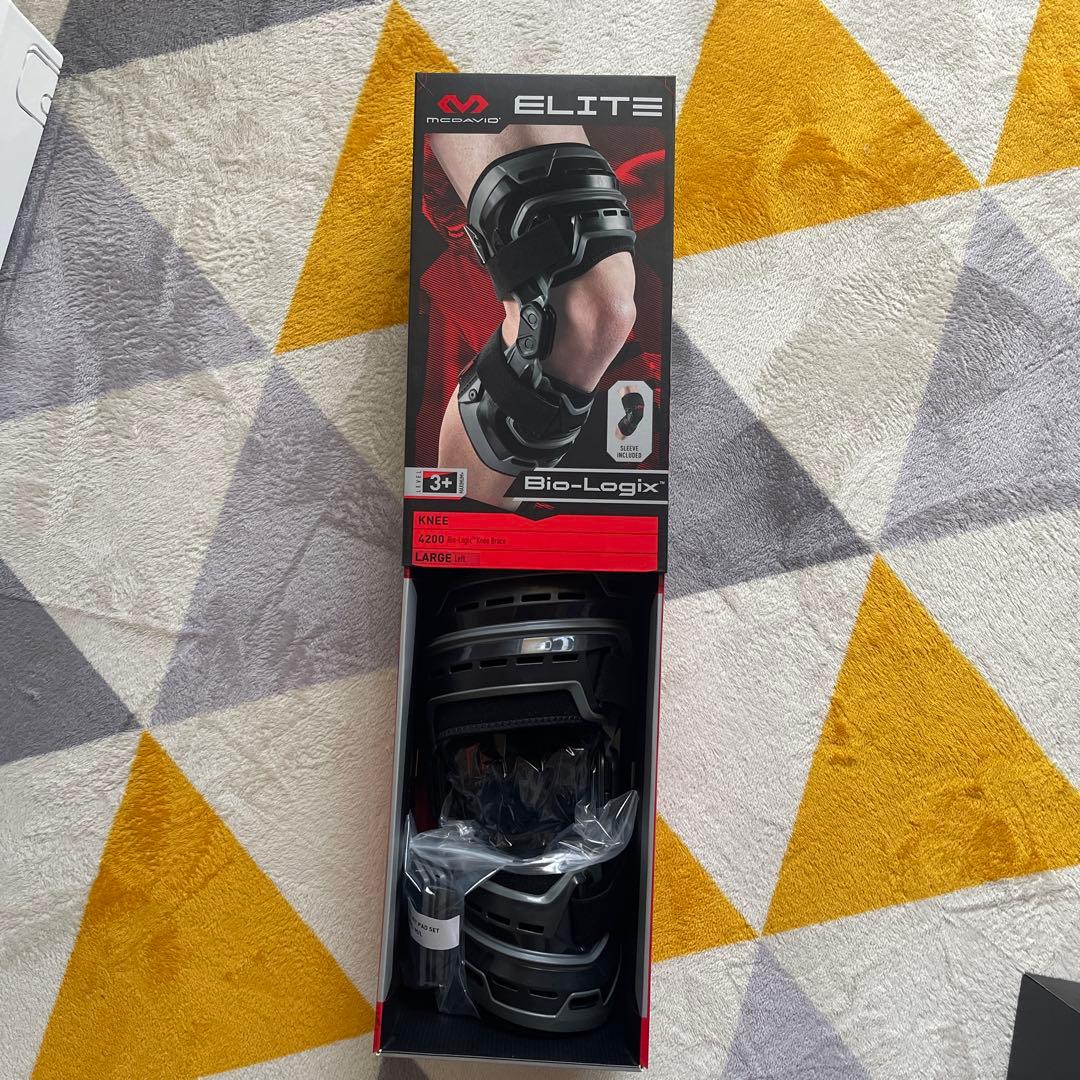 マクダビッド (McDavid) M4200左膝サポーターLサイズ【値下げ不可】