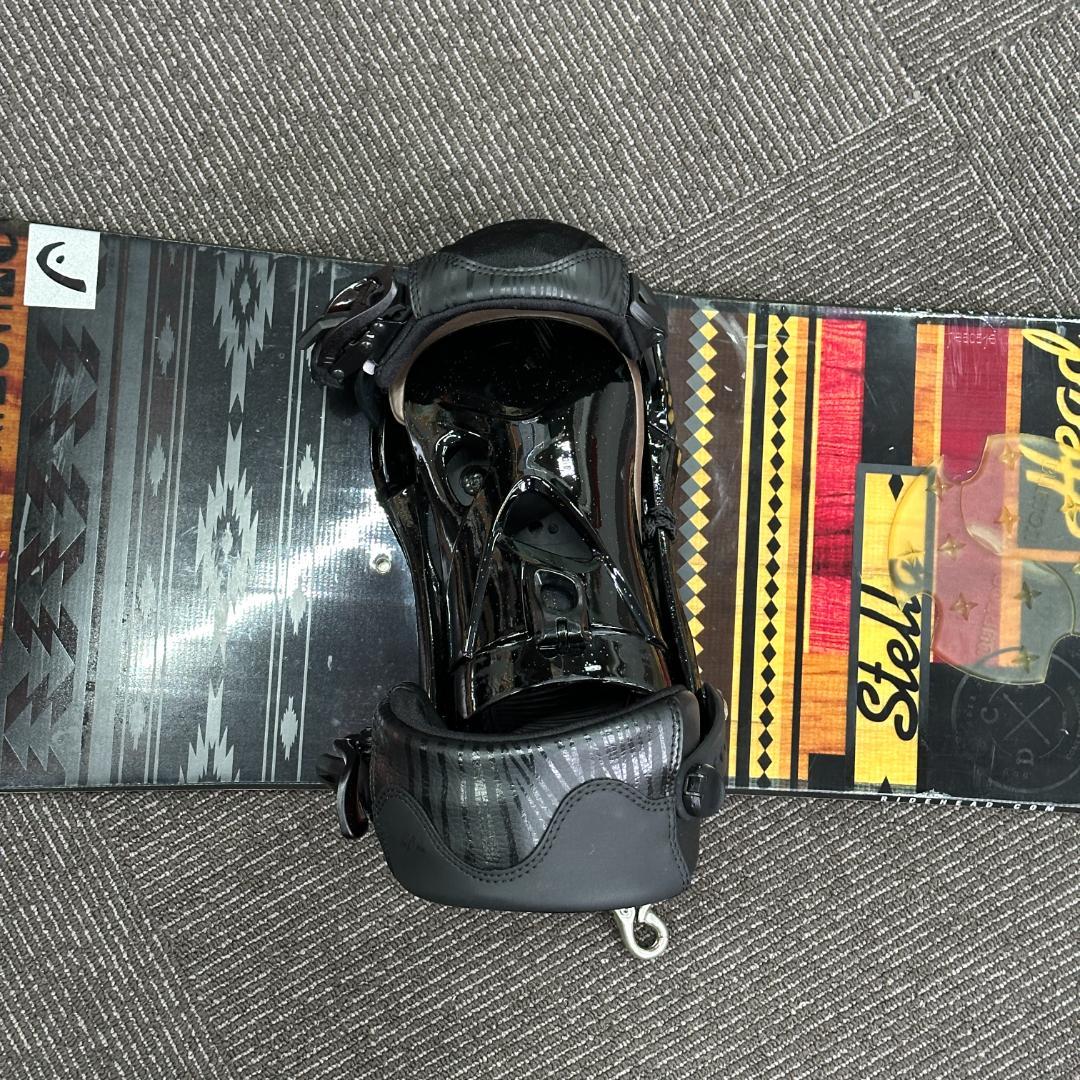 中古 HEAD STELLA DCT スノーボード 38 ビンディング セット