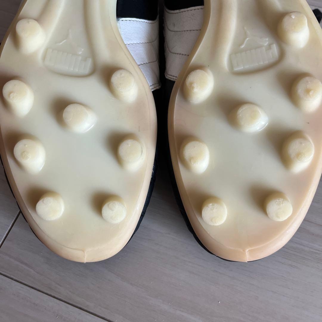 プーマ パラメヒコ ブラックホワイト スパイク 27.5cm