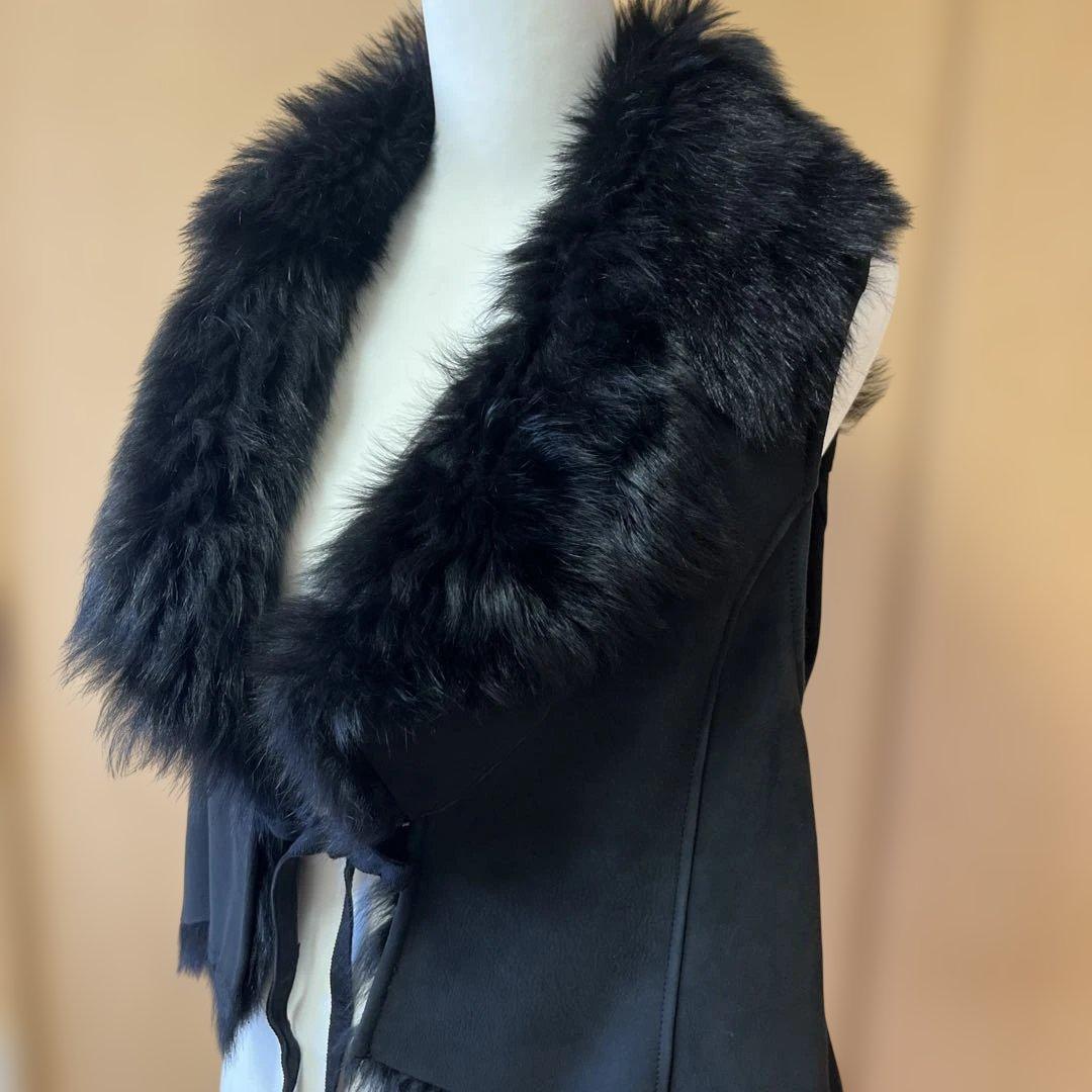 インゲボルグ 羊皮レザーベスト