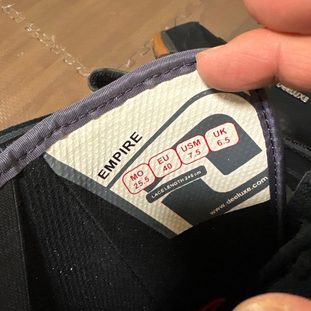 DEELUXE EMPIRE 25.5スノボ ブーツ ディーラックス