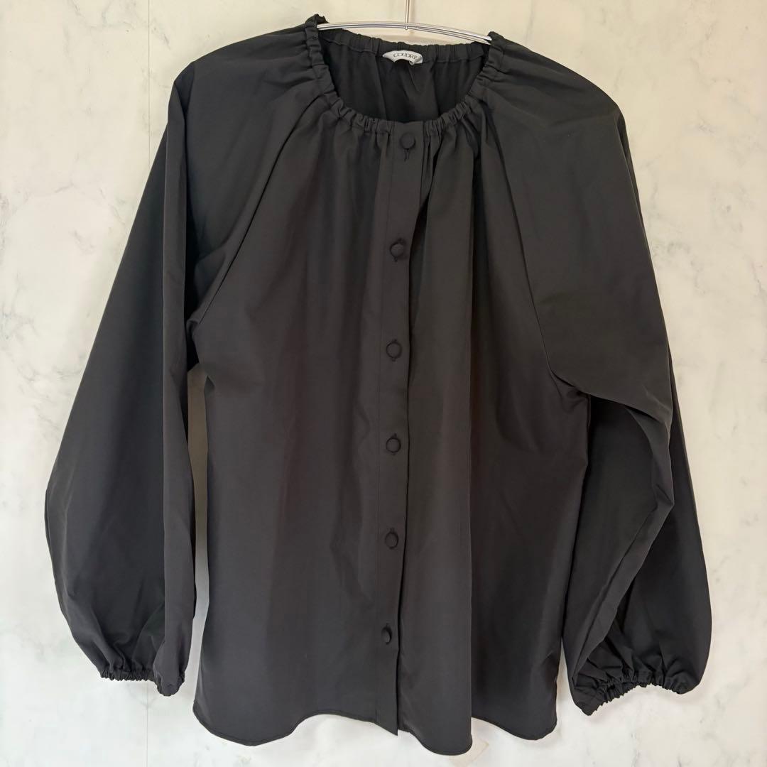 金子 綾　COUDRE ギャザージャケット