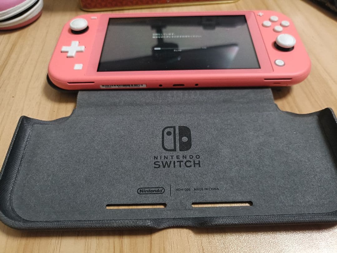 Nintendo Switch Lite　ピンク +SDカート+公式カバー訳あり