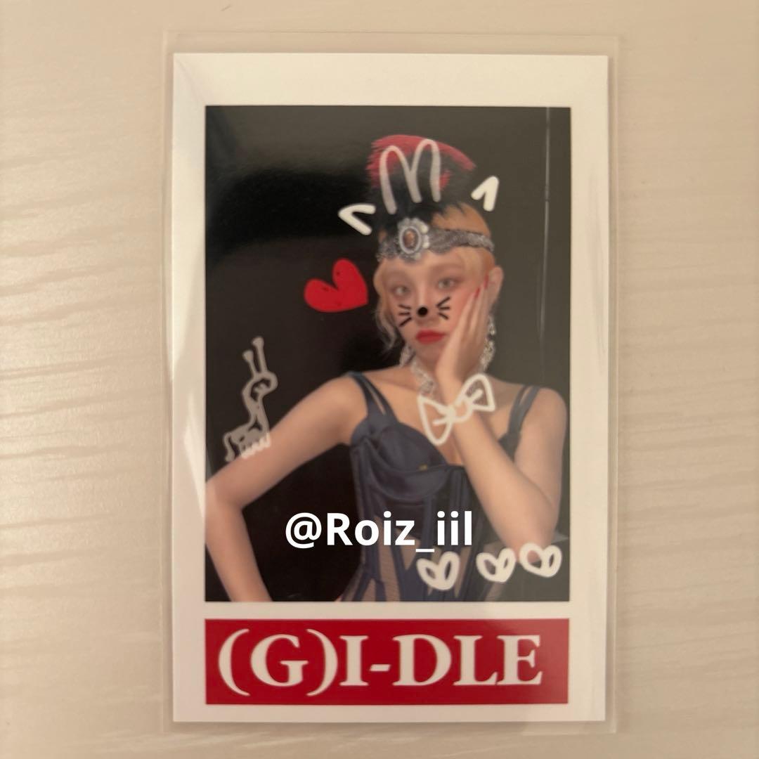 gidleウギ soundwave 2.0 当選者特典ポラロイド