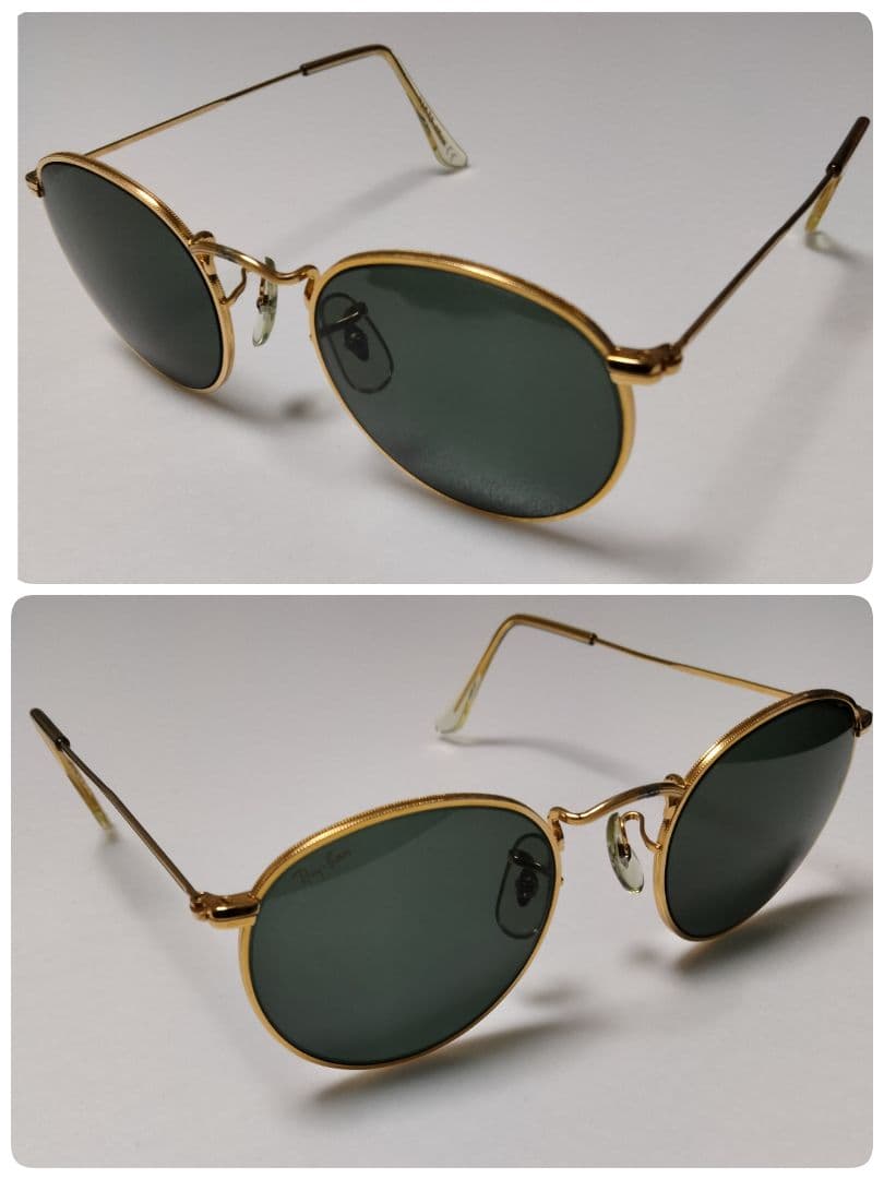 1980s Ray-Ban USA B&L ‘Round l W1573
