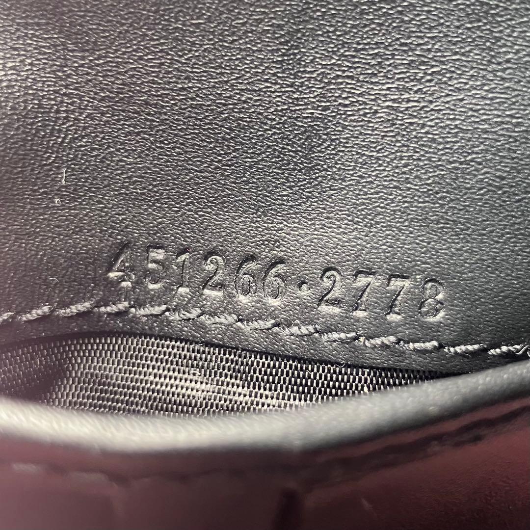 極美品✨GUCCI キングスネーク GGスプリーム 二つ折り財布 GG柄