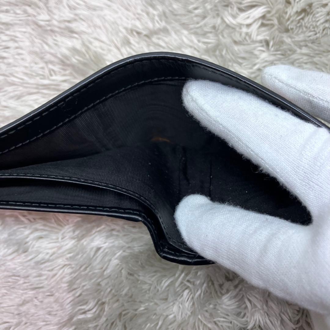 極美品✨GUCCI キングスネーク GGスプリーム 二つ折り財布 GG柄