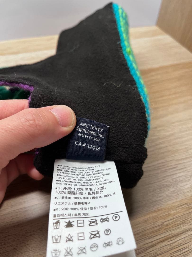ARC'TERYX アークテリクス 耳当てビーニー　未使用品