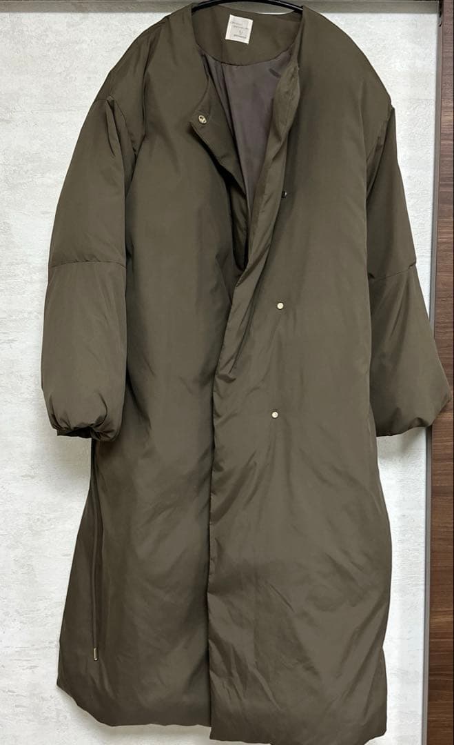 U by Spick & Span 　松田未来コラボ　ノーカラーカポックコート