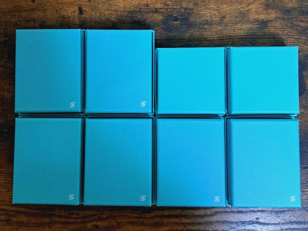 ティファニー 空箱② 巾着 保存袋 8セット カード