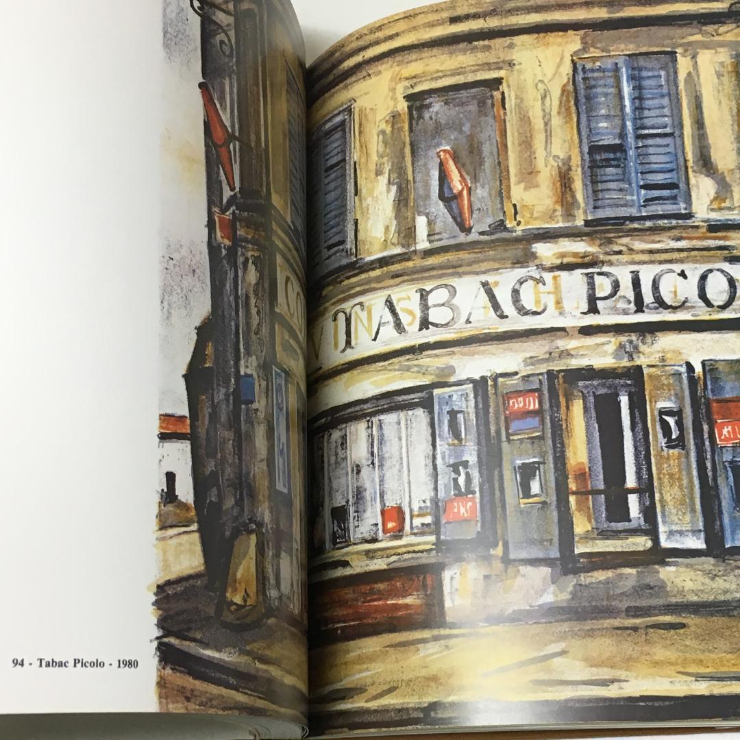 ▽31D　荻須高徳リトグラフ カタログ・レゾネ　リトグラフ3図入　1982