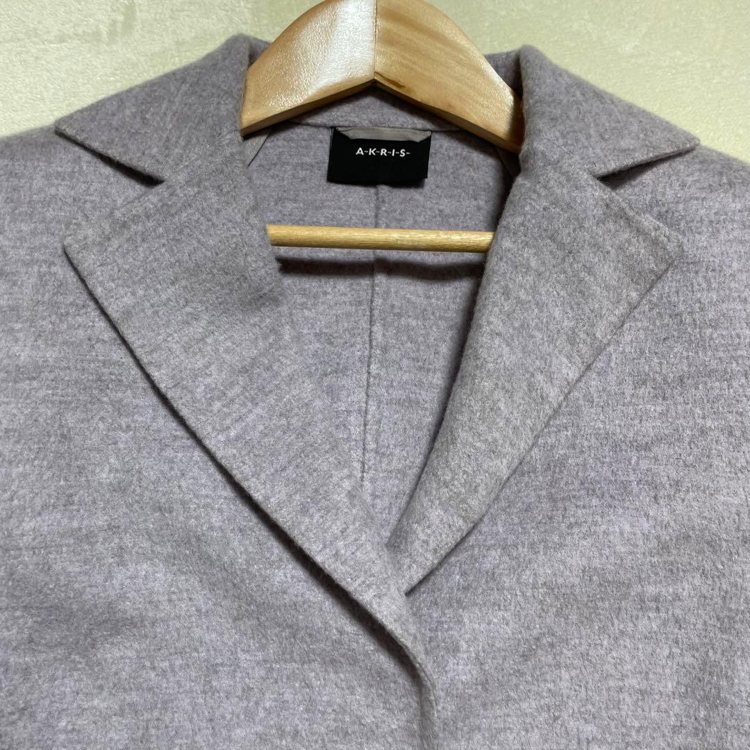 ✨極美品✨アクリス　テーラードジャケット 皇室御用達 カシミヤ100%