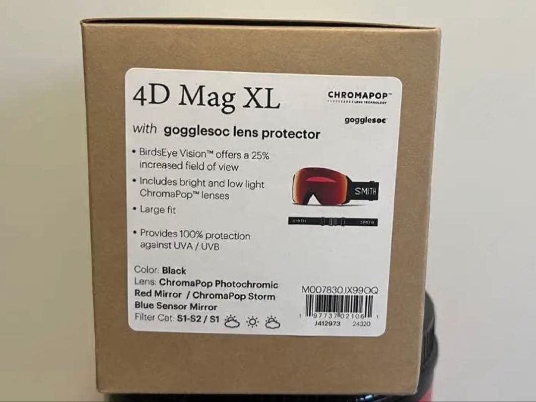 SMITH 4D Mag XL ゴーグル