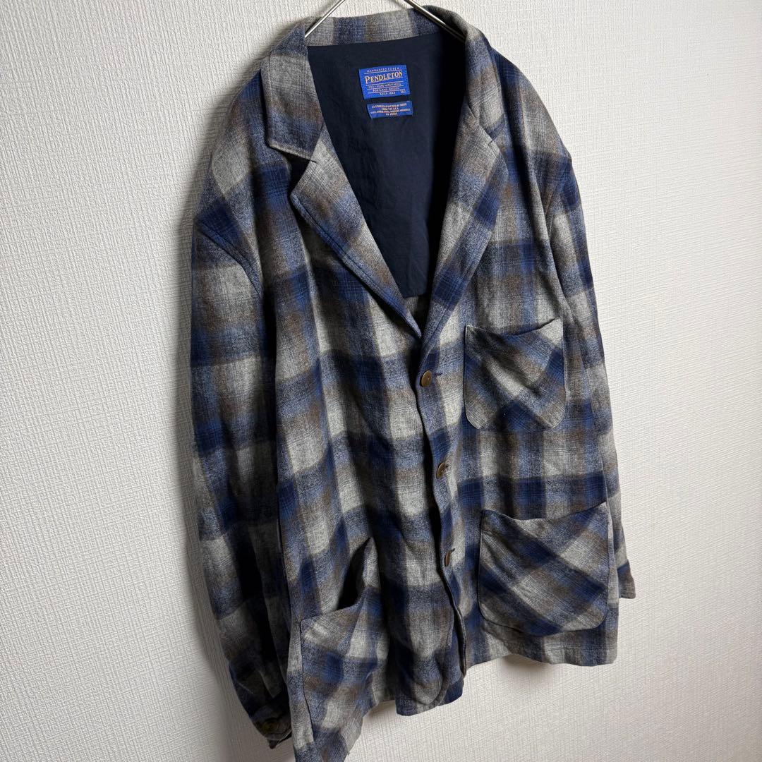 ジャケット・アウター 652 Pendleton Heritage Plaid Wool Jkt XL