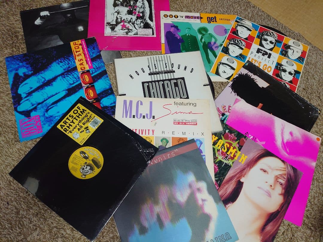 12インチレコード　まとめ売り(約50枚強)　　House　classics　①