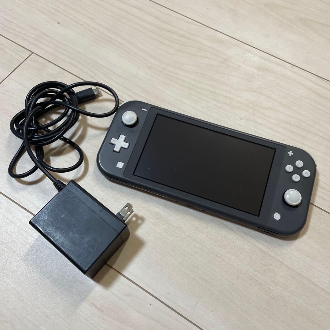 ［外箱なし］Nintendo Switch Lite グレー 本体 充電器付き