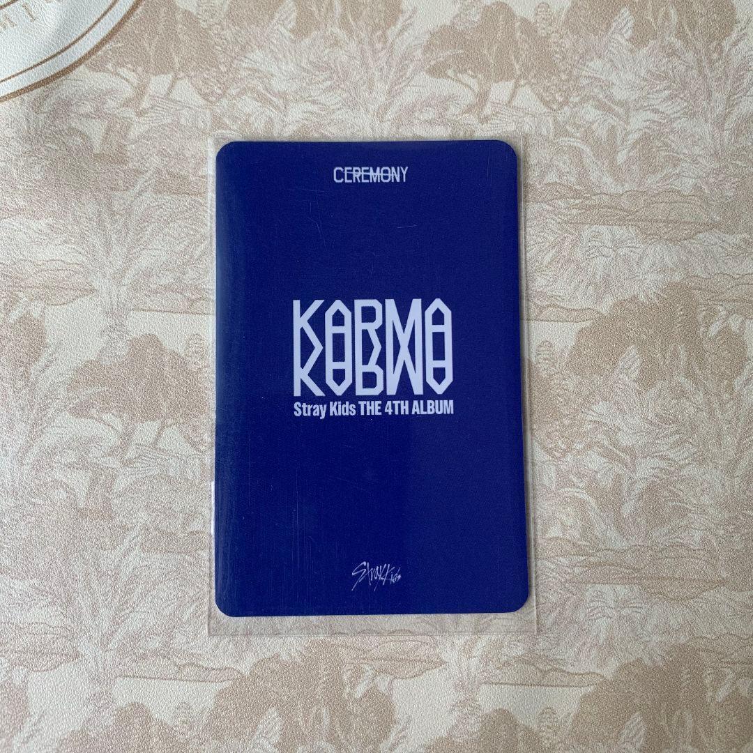 Straykids サノク スキズ KARMA ヒョンジン 韓国 事前収録トレカ