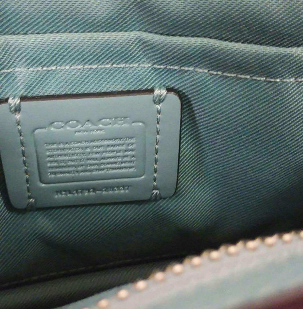 いの☆コーチ☆お財布ショルダー バッグ ミニショルダー☆ポーチ付き☆革