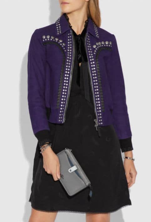 いの☆コーチ☆お財布ショルダー バッグ ミニショルダー☆ポーチ付き☆革